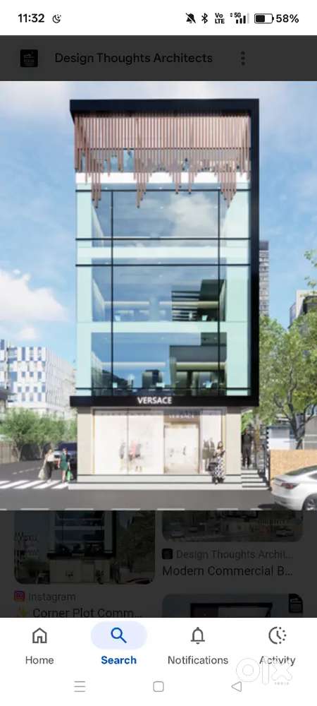 5floor unfurnished full building lease in hitech City