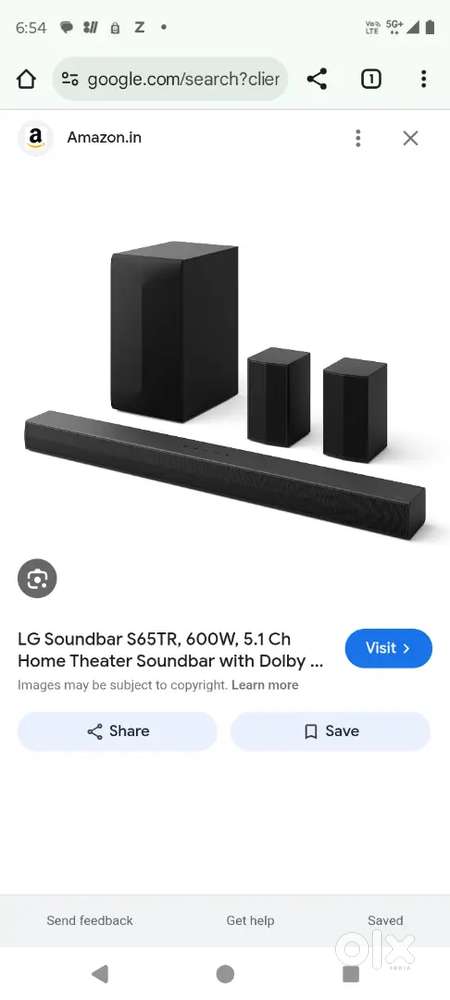 Lg s65 tr sound bar