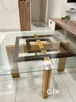 Solid wood coffee table