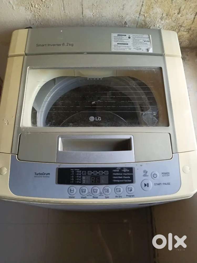 Lg fully automatic washing machine 6.2 kg