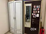 Iron and wooden wardrobes