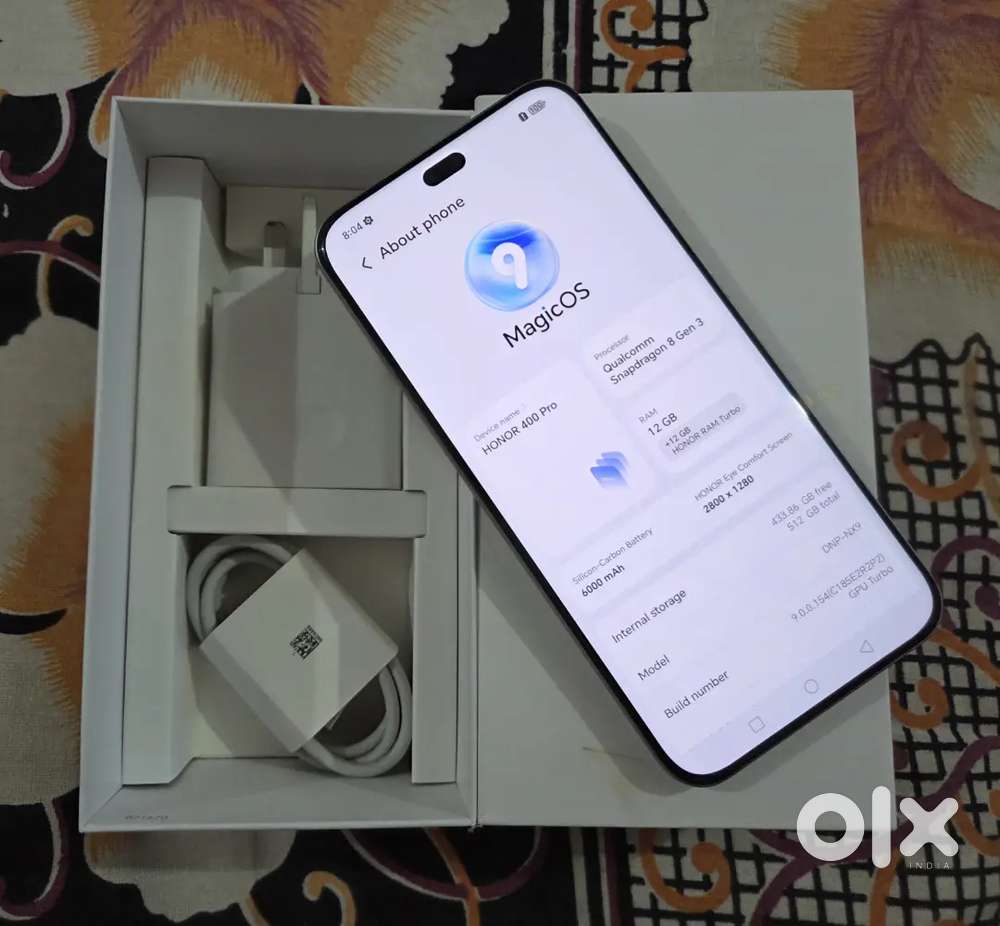 HONOR 400 PRO 12GB RAM 512GB MEMORY