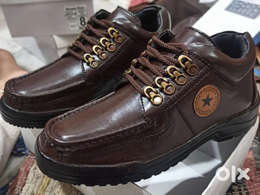 550/- LEATHER (लैदर) SHOES (FREE DELIVERY) (केवल आगरा)