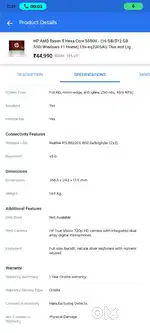 Hp laptop for sale