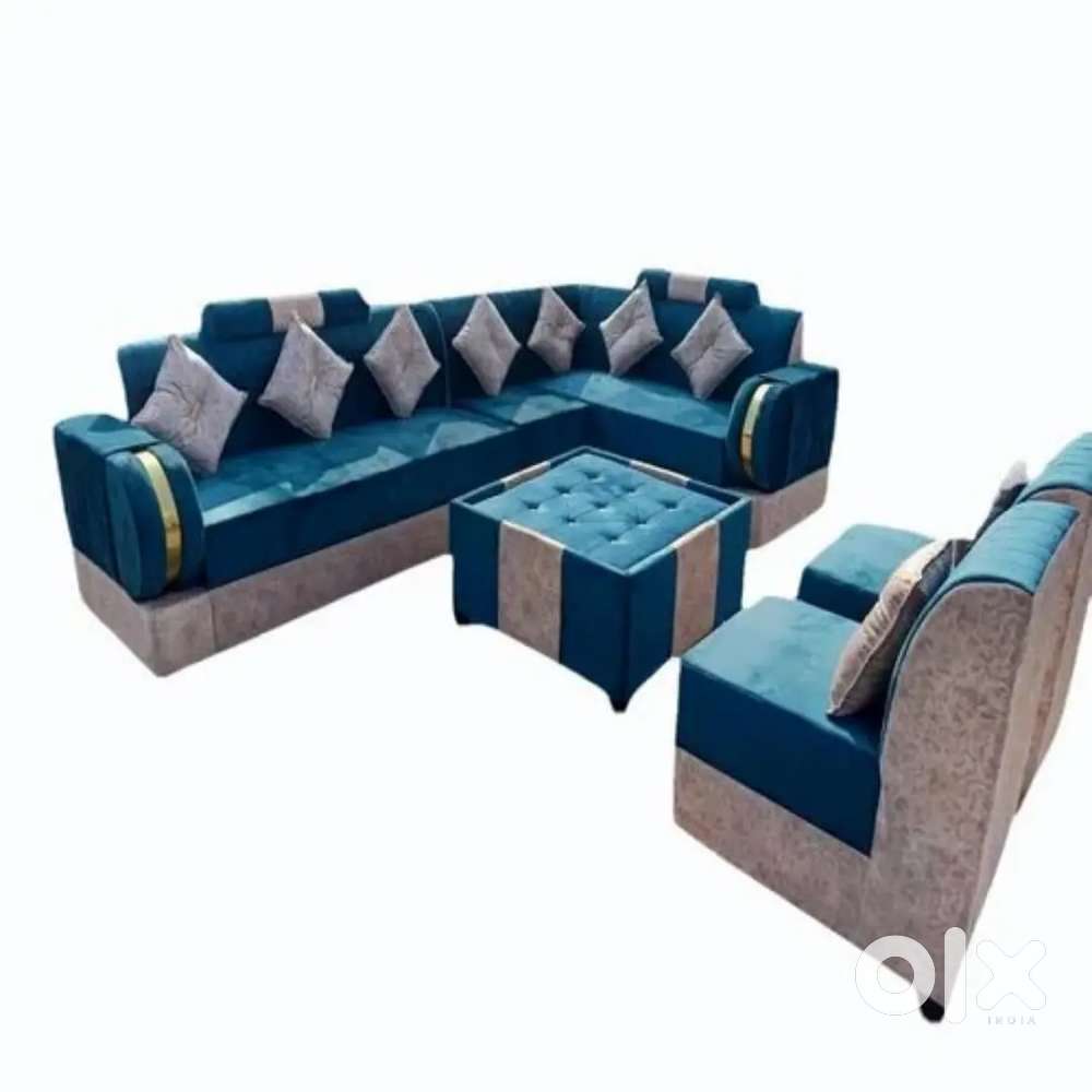 Super discount buy new sofa 8499, L size sofa 13990/-EMI on bajaj