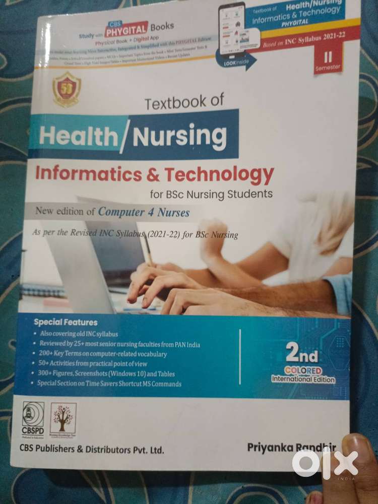 Textbook of health or nursing informatics and technology