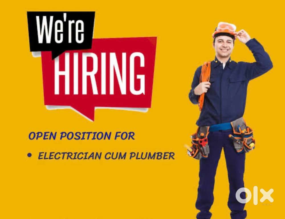 Electrician cum plumber