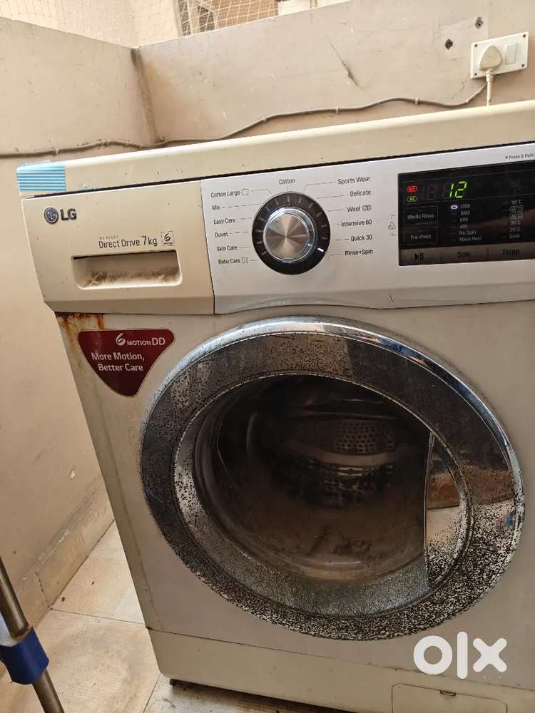 LG washing machine front load 7 kg
