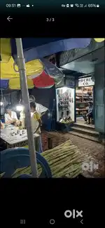 Shop area 240 sqft with mezzanine floor 400 sqft