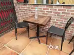 Cafe table and chairs