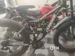 Fatbike wiith durable tyre attractive look targetting youth