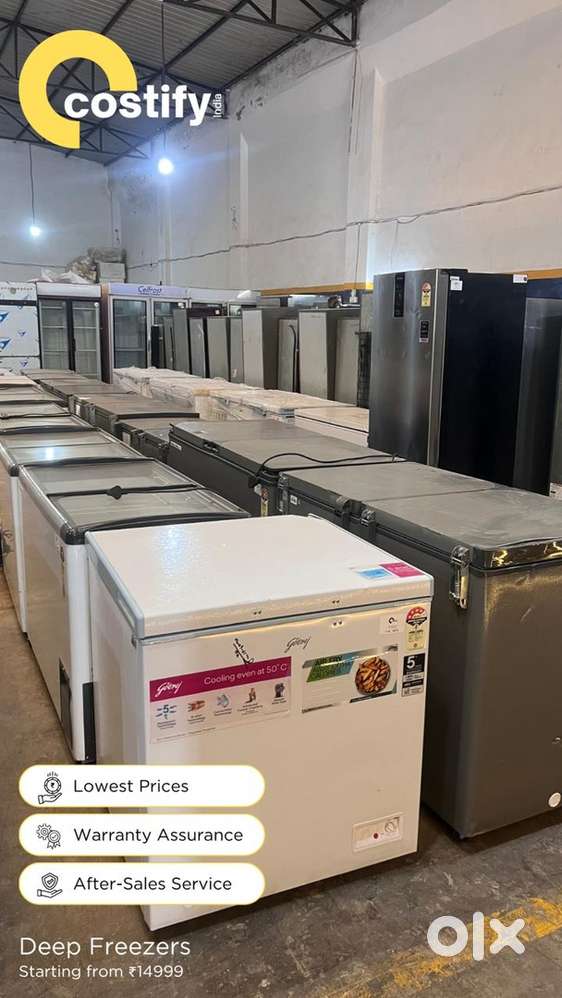 Deep/Chest Freezer Available in All Sizes