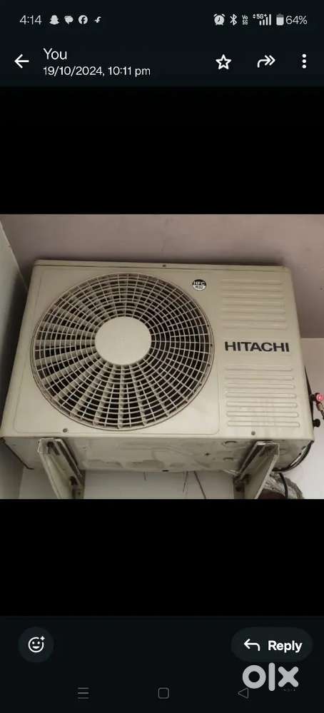 Hitachi 1.5ton ac
