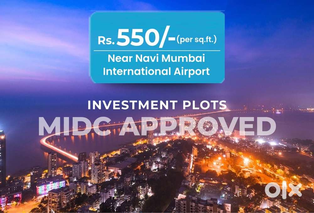 @ 550 rs per sq.ft MIDC sanction plot