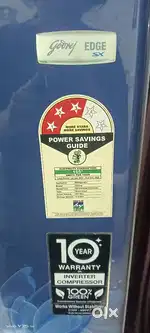Godrej refrigerato & Samsung washing machine