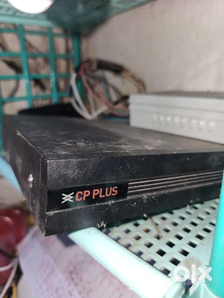 Cp plus cctv 3camera, dvr, 1tb hdd, smps