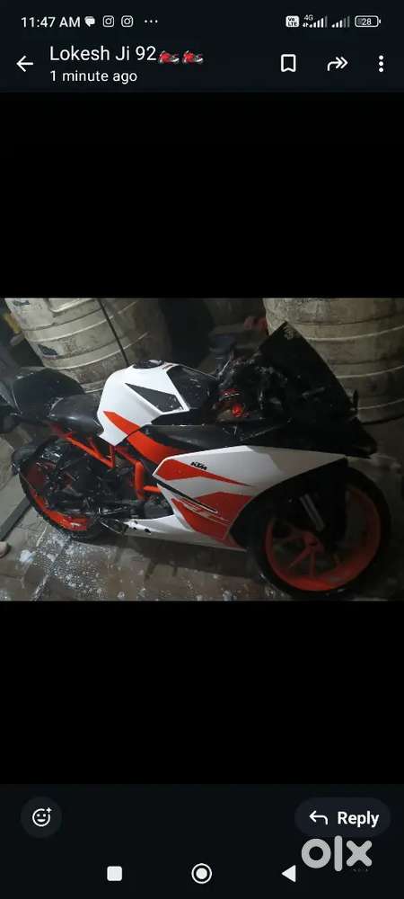 Ktm rc 200arjant sel