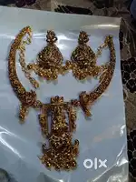 Lakshmi devi Pendent choker set with ear rings
