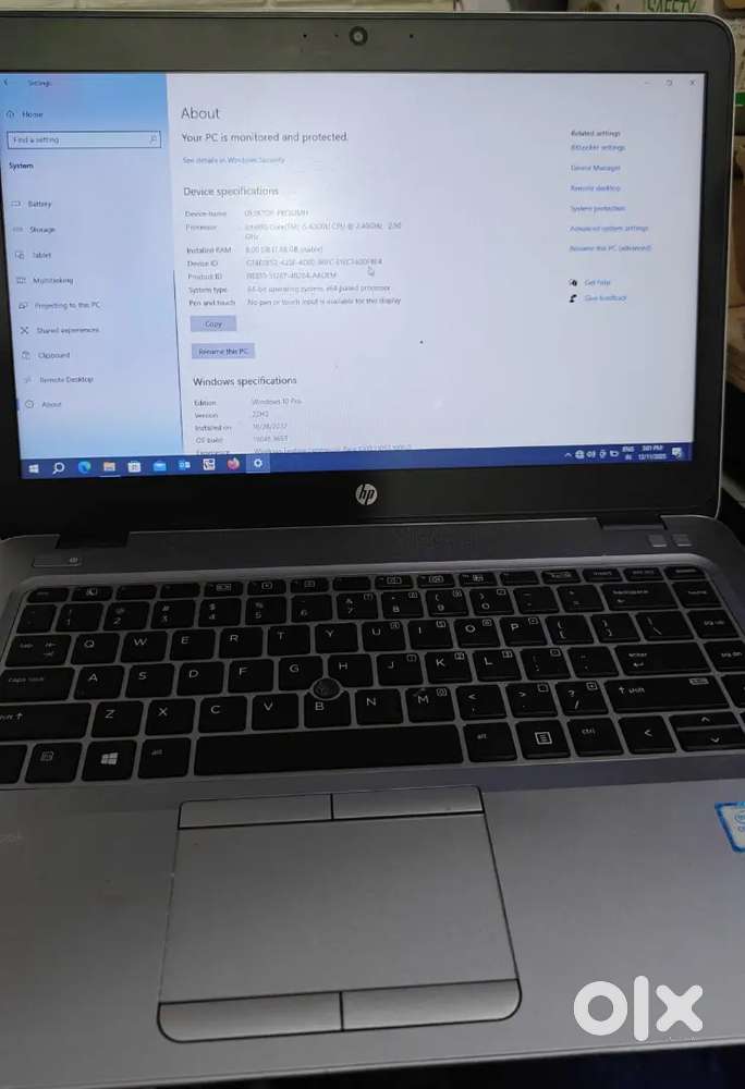 Hp Elite laptop