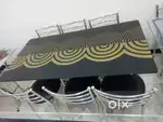 (SHANDAR FURNITURE) | NEW | PREMIUM QUALITY | DINING | TABLE | STEEL |