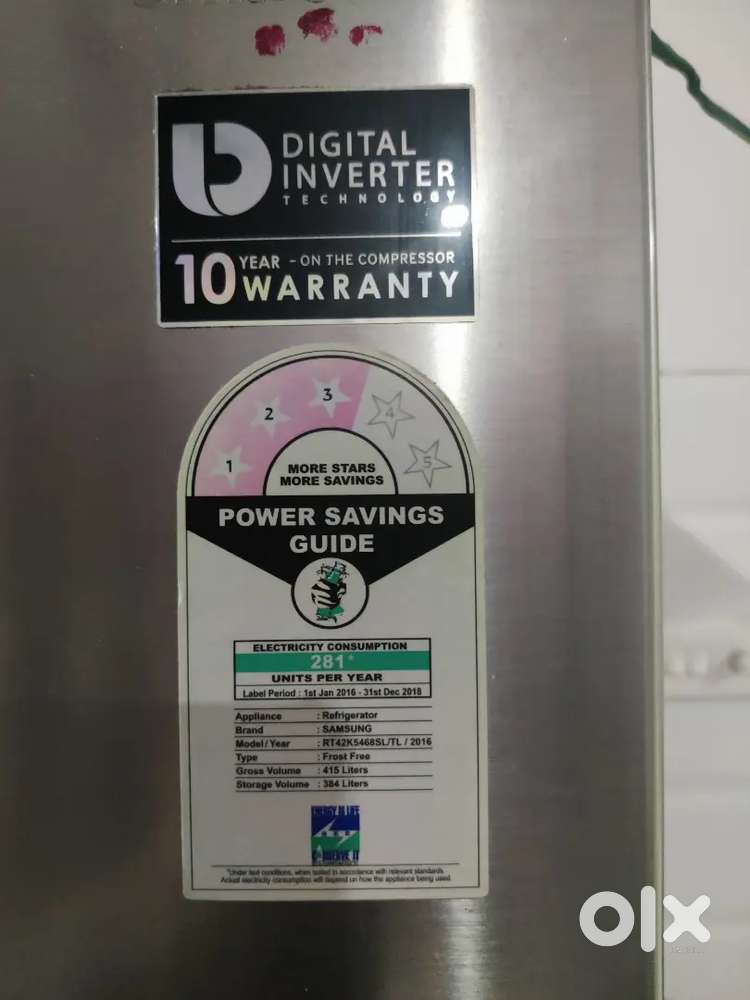 Samsung, 3*,  415 Ltr, Frost free Refrigerator