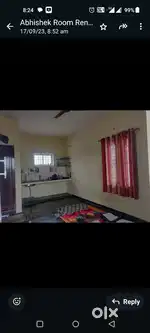 Single room with attached bathroom and kitchen for rent