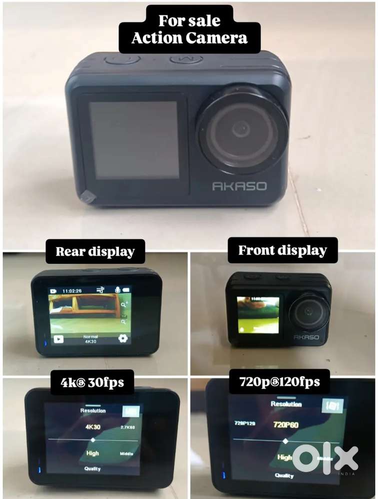 Rarely used action camera