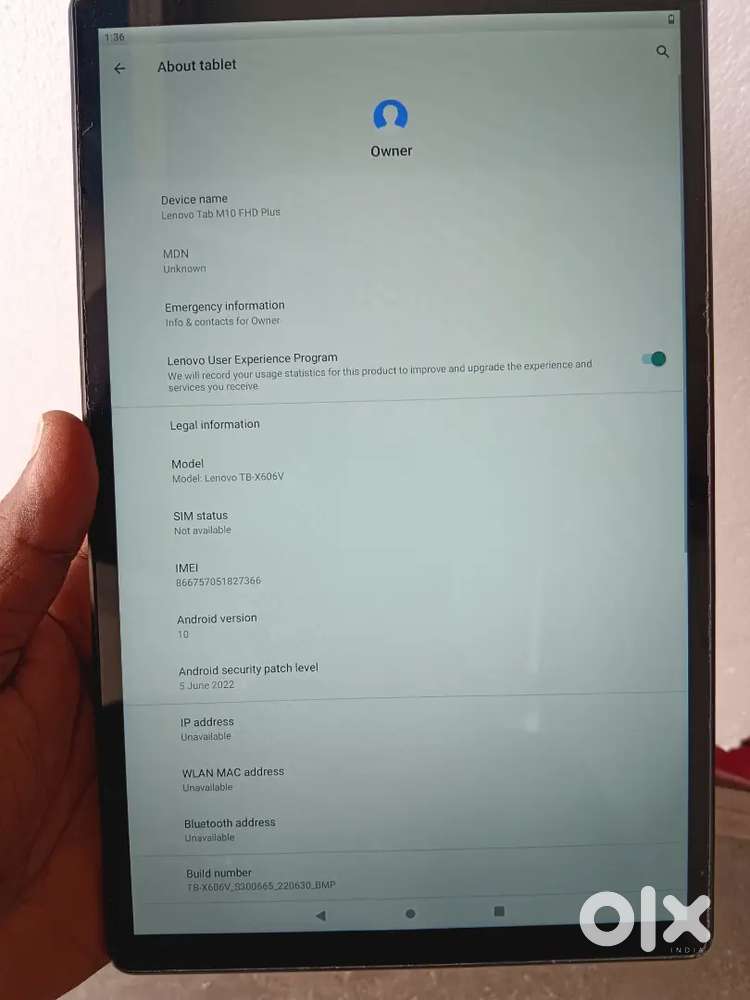 Lenovo Tap M10FHD PLUS SIM AND CALLING