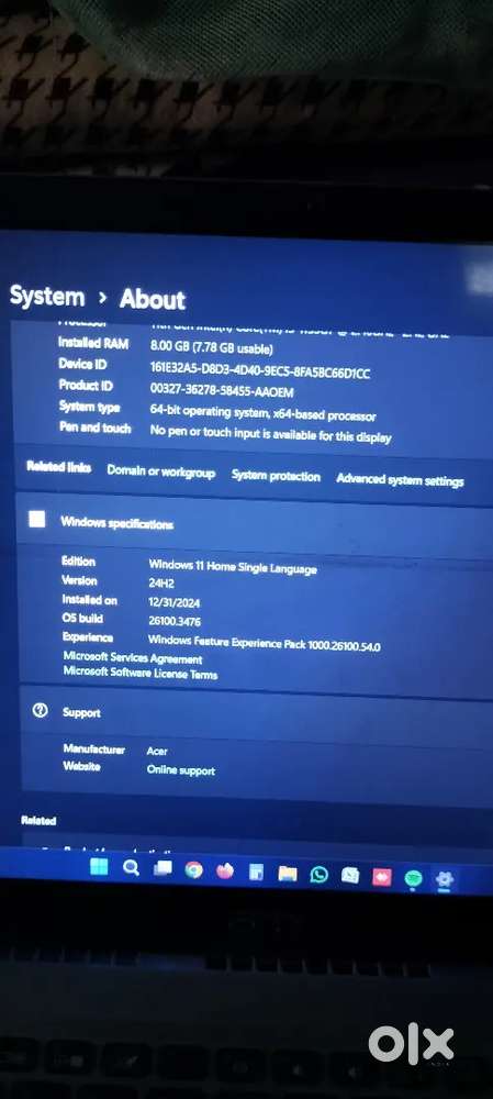 Accer laptop