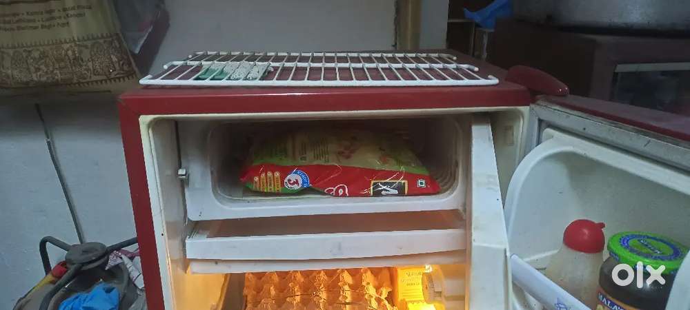 Whirlpool Red Fridge