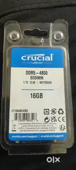16GB DDR5 Laptop Ram