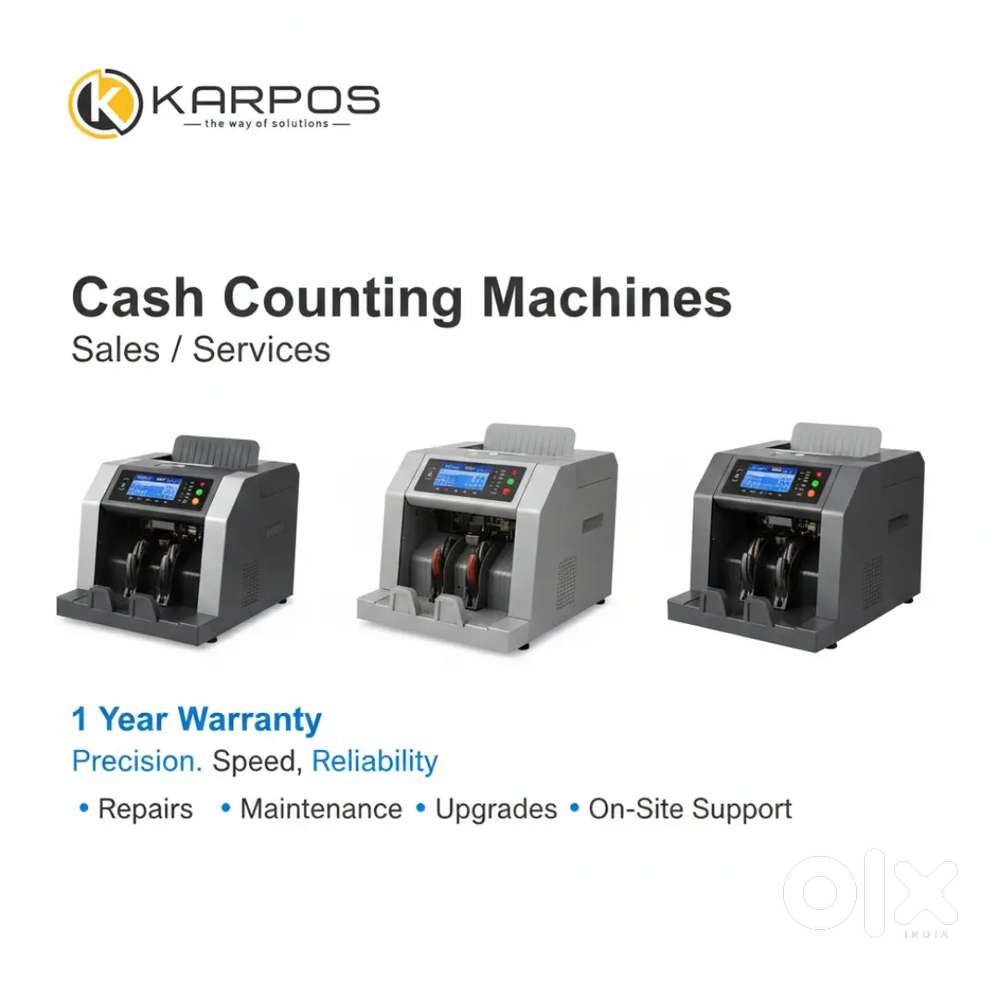 Cash Counting Machine designed for Indian Currency