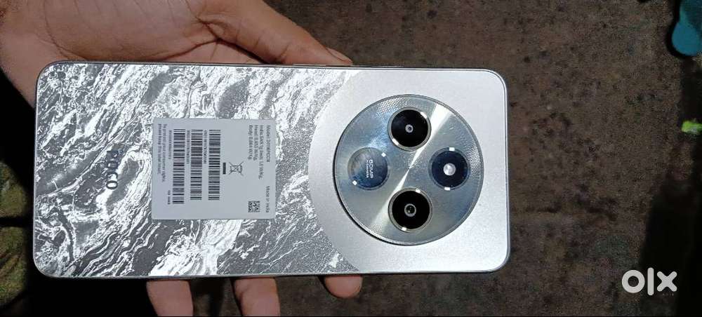 Poco C75 5G (Sliver stardust, 64 GB) (4GB) 3 month mobile age
