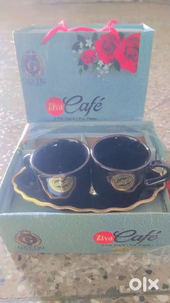 Ziva Cafe Cup & Saucer Set