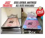 #HOP Metal Fancy Steel Cot Hostel Bed Cot Mattress All Size Available#