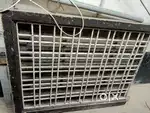 Black grilled Window
