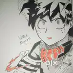 Antique Art peice Izuku midoriya My hero academia