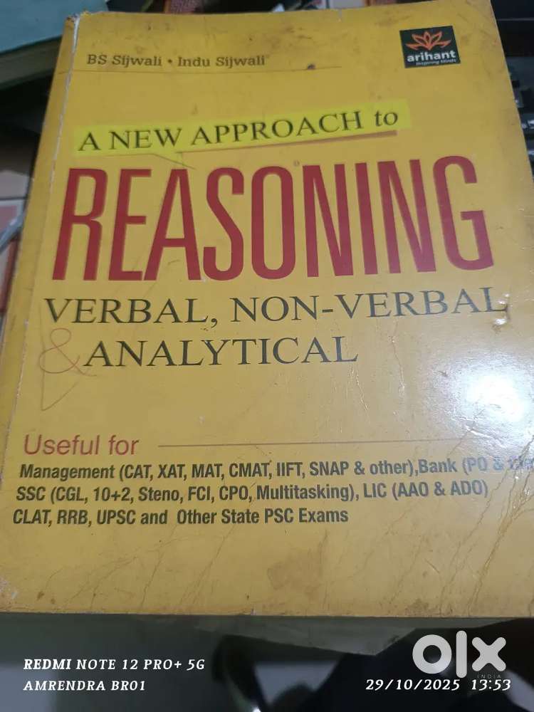 Reasoning verbal, non-verbal&Analytical