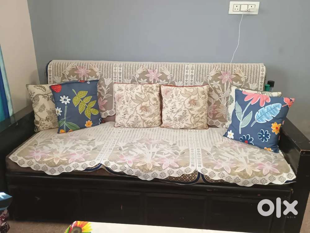 Sofa Cum bed along with Centre table