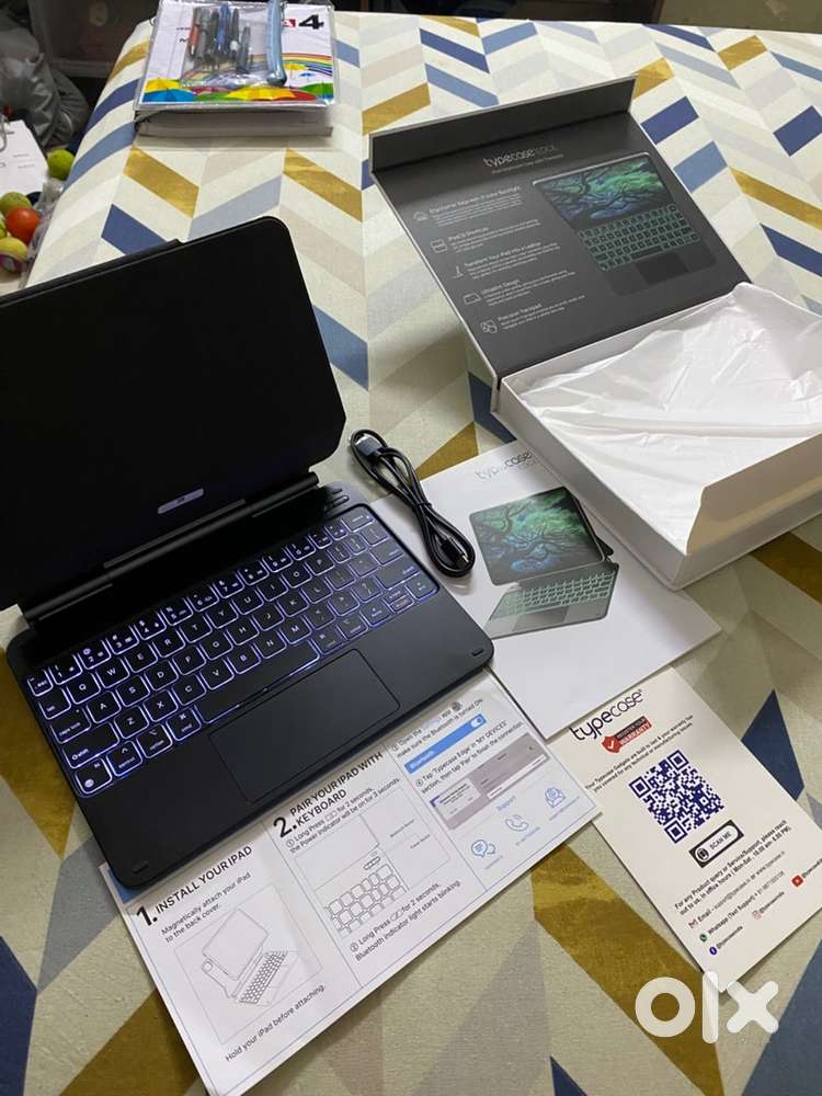 Tupecase edge keyboard for ipad 10th/11th gen