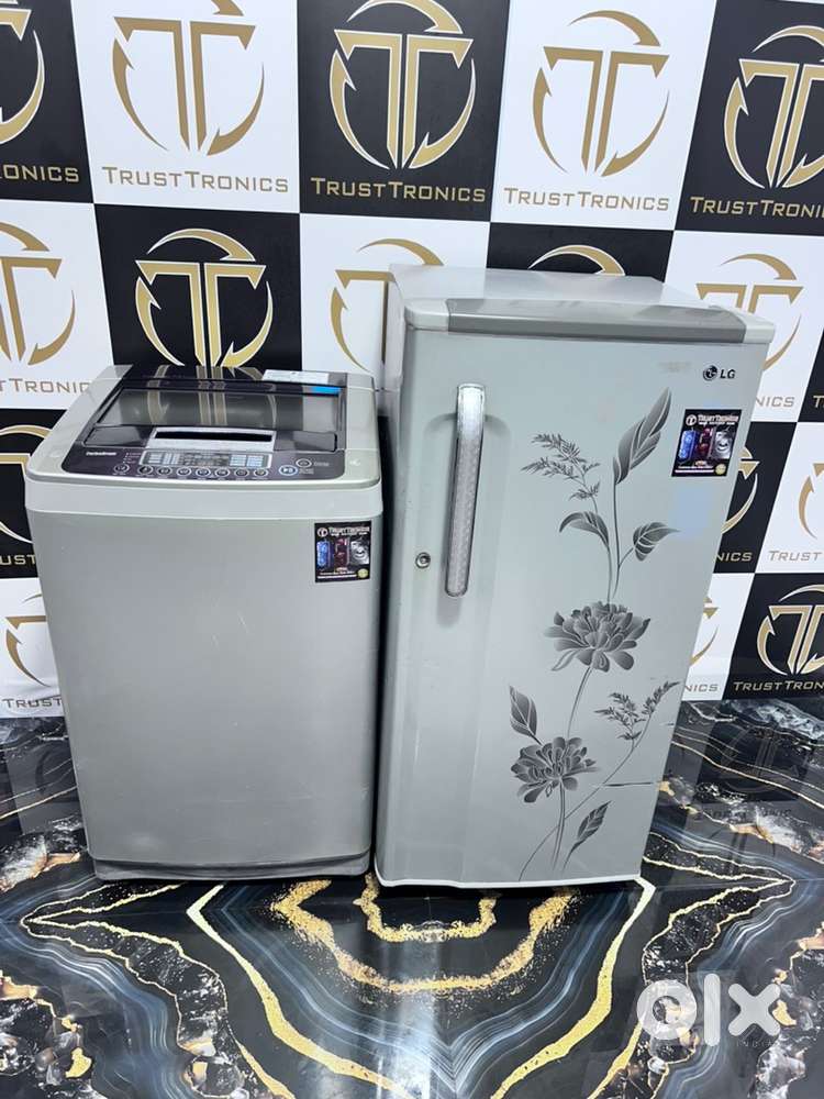 Combo offer naver before LG 190ltrs fridge and LG 7kg washing machine
