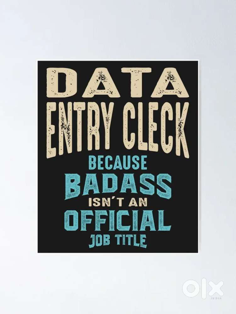 Data entry jobs