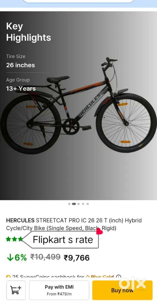 HERCULES STREET CAT PRO 3.0 ( BEST CYCLE!! GOOD RIDING CONDITION!!! )