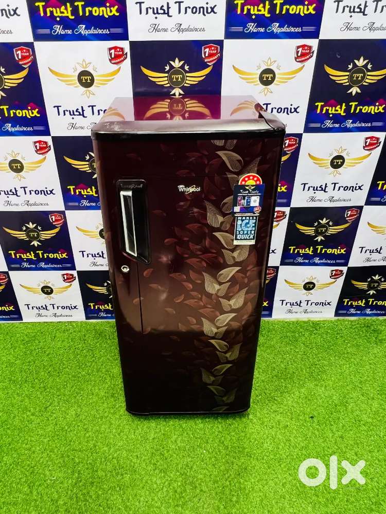 Flower body whirlpool 190ltr single door fridge