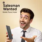 Sales Executive for mobile Phone showroom at Thiruvananthapuram