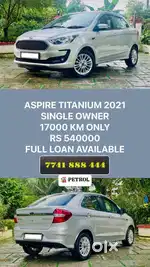 Ford Figo Aspire Titanium, 2021, Petrol