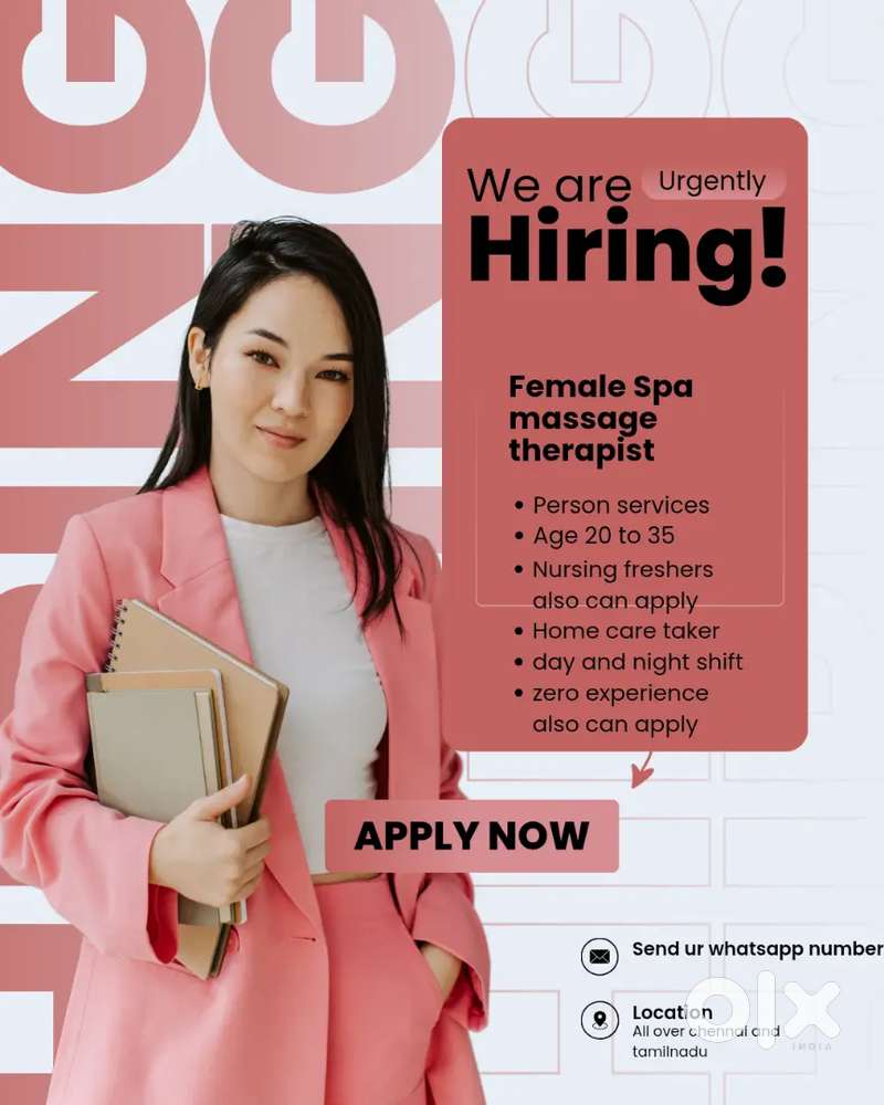 Female job vacancy