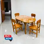 Dining Table sale , new Wooden Dining set 1bjk45