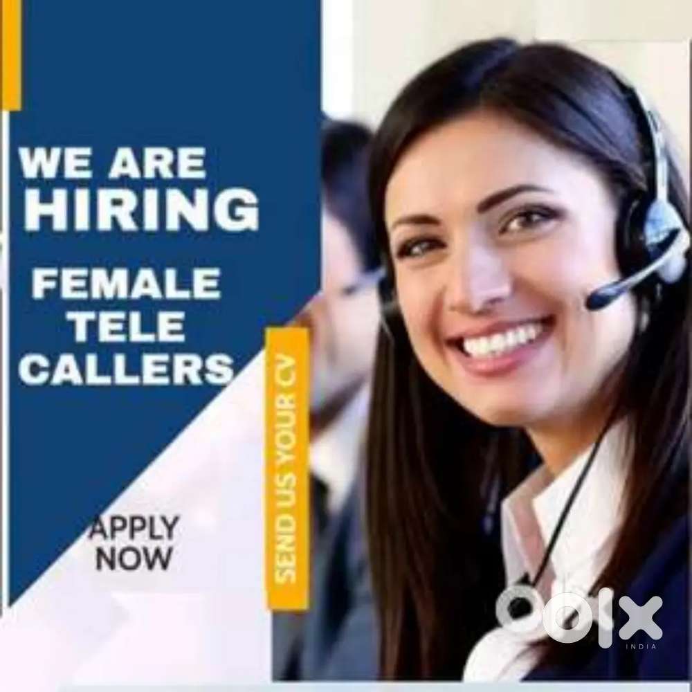 Female Telecaller receptionist wanted.