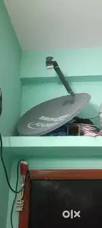 Dish HD Antenna with set top box